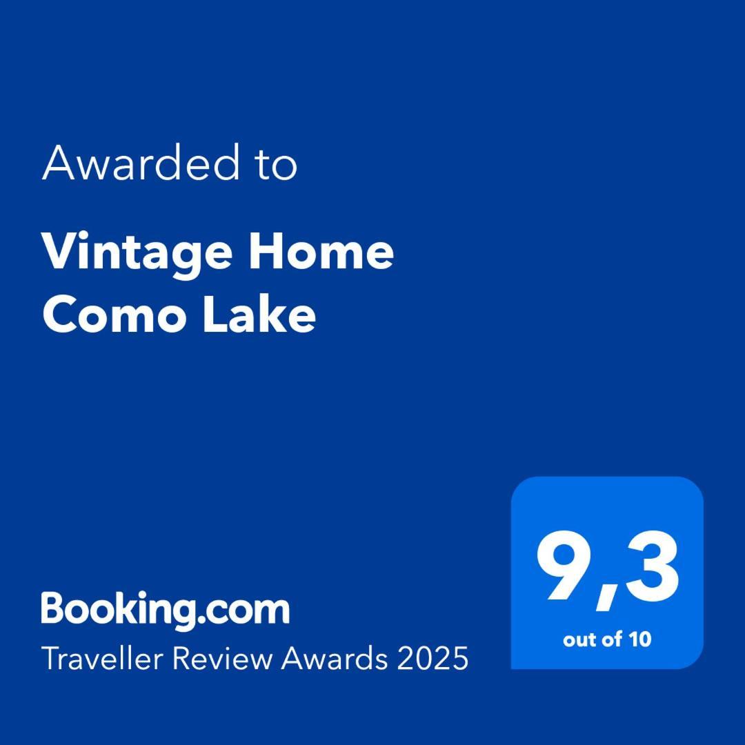 Vintage Home Como Lake 외부 사진
